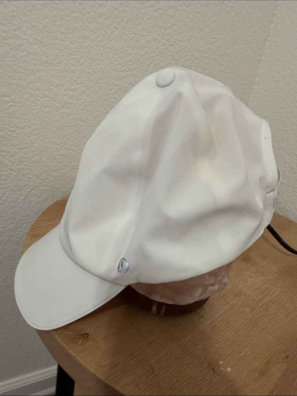 lululemon athletica White Performance Cap with Branded Strap